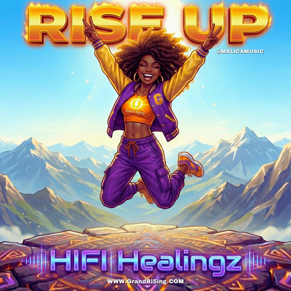 RISE UP: The HIFI Digital Download Package (WAV, MP3, & Art)
